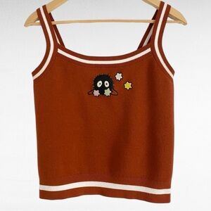 Spirited Away | Rust Studio Ghibli Soot Sprite Knit Tank Top Her Universe